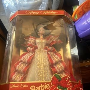 Happy holidays special addition Barbie 1997